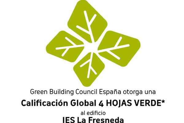 I-E-S-“La-Fresneda”-|-4-Hojas-Verdes-GBCe